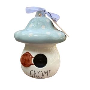 Rae Dunn 'Gnome' birdhouse